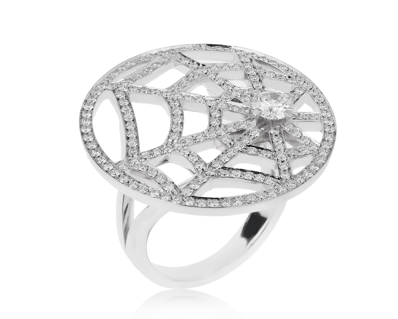 Оригинальное золотое кольцо с бриллиантами 1.35ct Chaumet Attrape Moi 091120/5