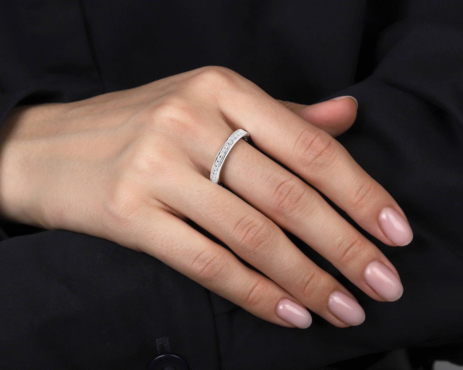 Оригинальное платиновое кольцо c бриллиантами 1.06ct Bvlgari Dedicata a Venezia