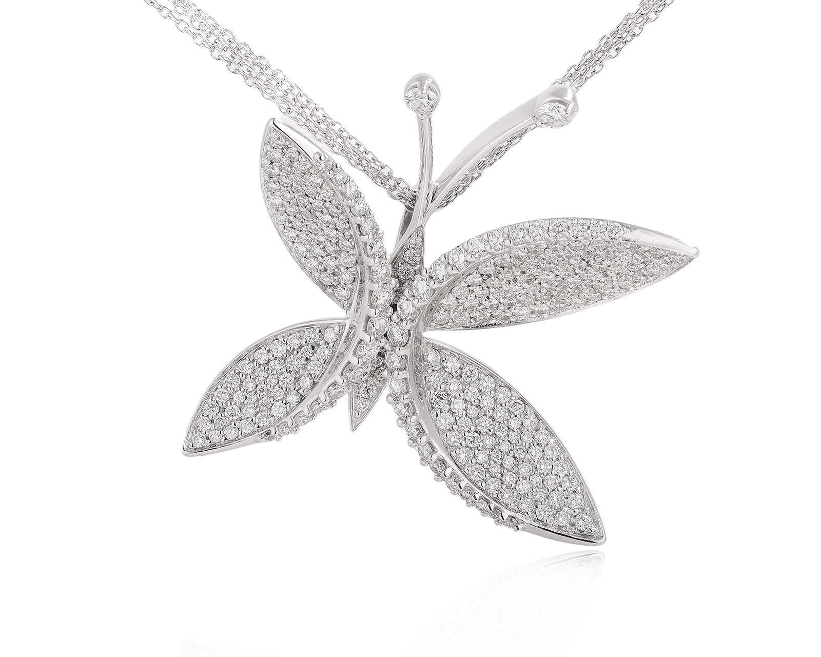 Оригинальное золотое колье с бриллиантами 1.76ct Giorgio Visconti 990328/1