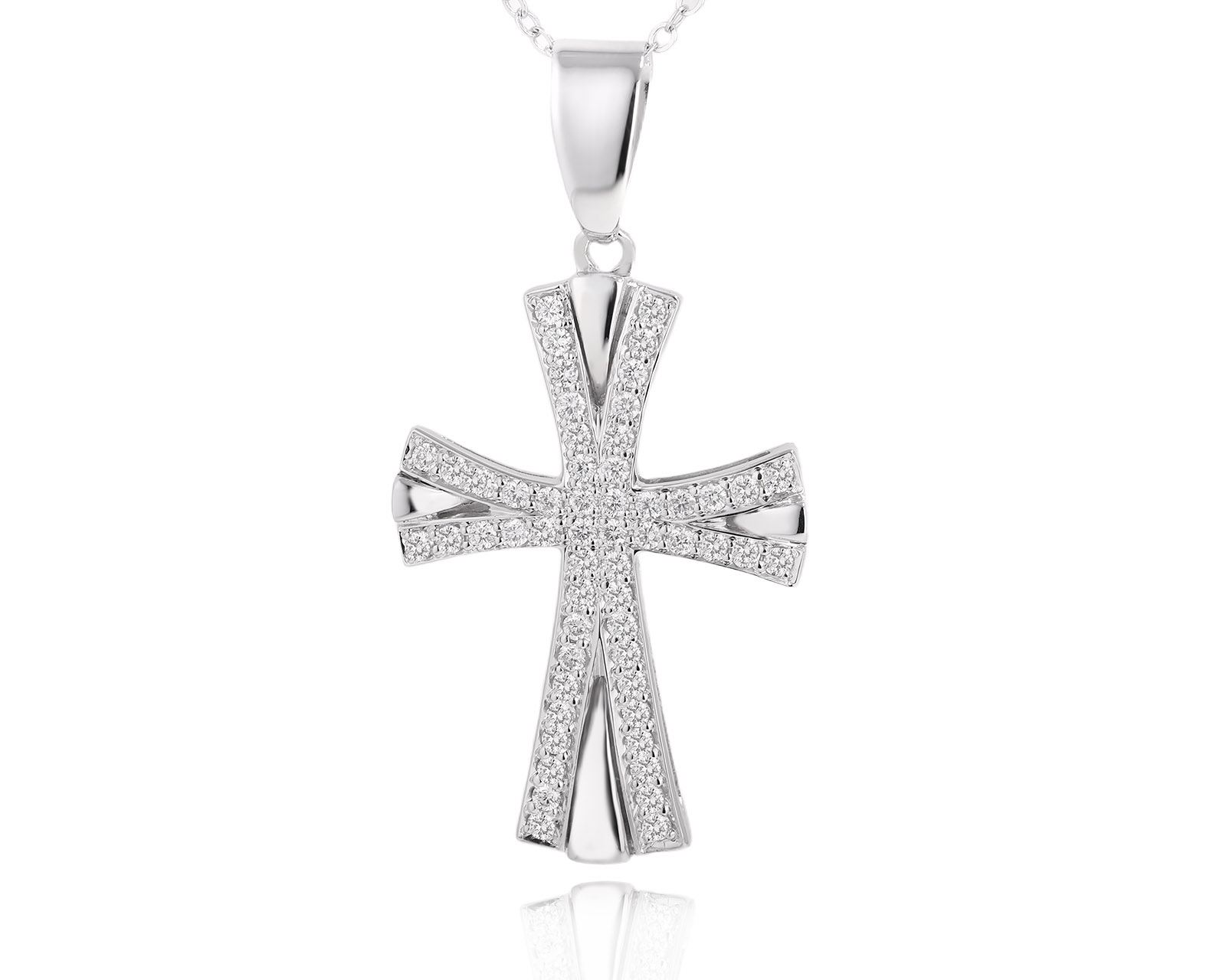 Золотой кулон с бриллиантами 0.67ct 990065/1