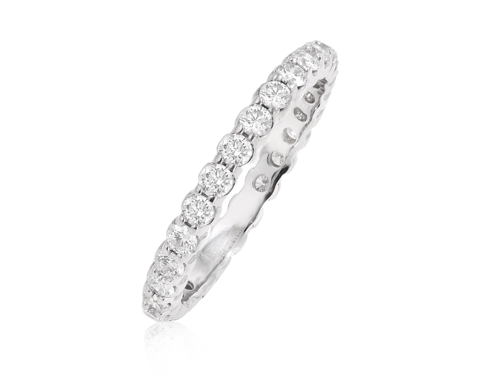 Оригинальное золотое кольцо с бриллиантами 0.98ct МЮЗ 200825/3