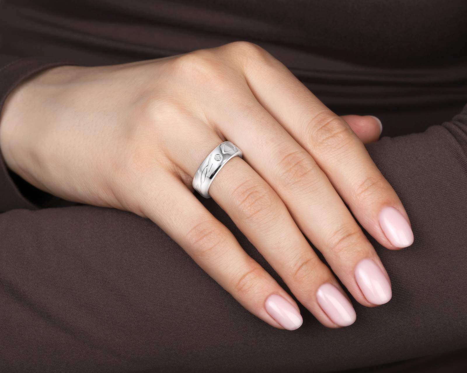 Оригинальное золотое кольцо Chopard Chopadissimo