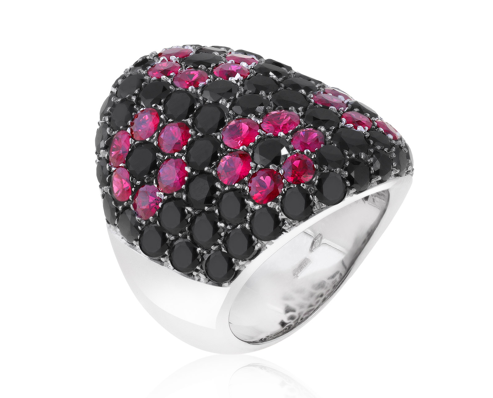 Оригинальное золотое кольцо с рубинами 5.25ct Pasquale Bruni 270319/КМ04