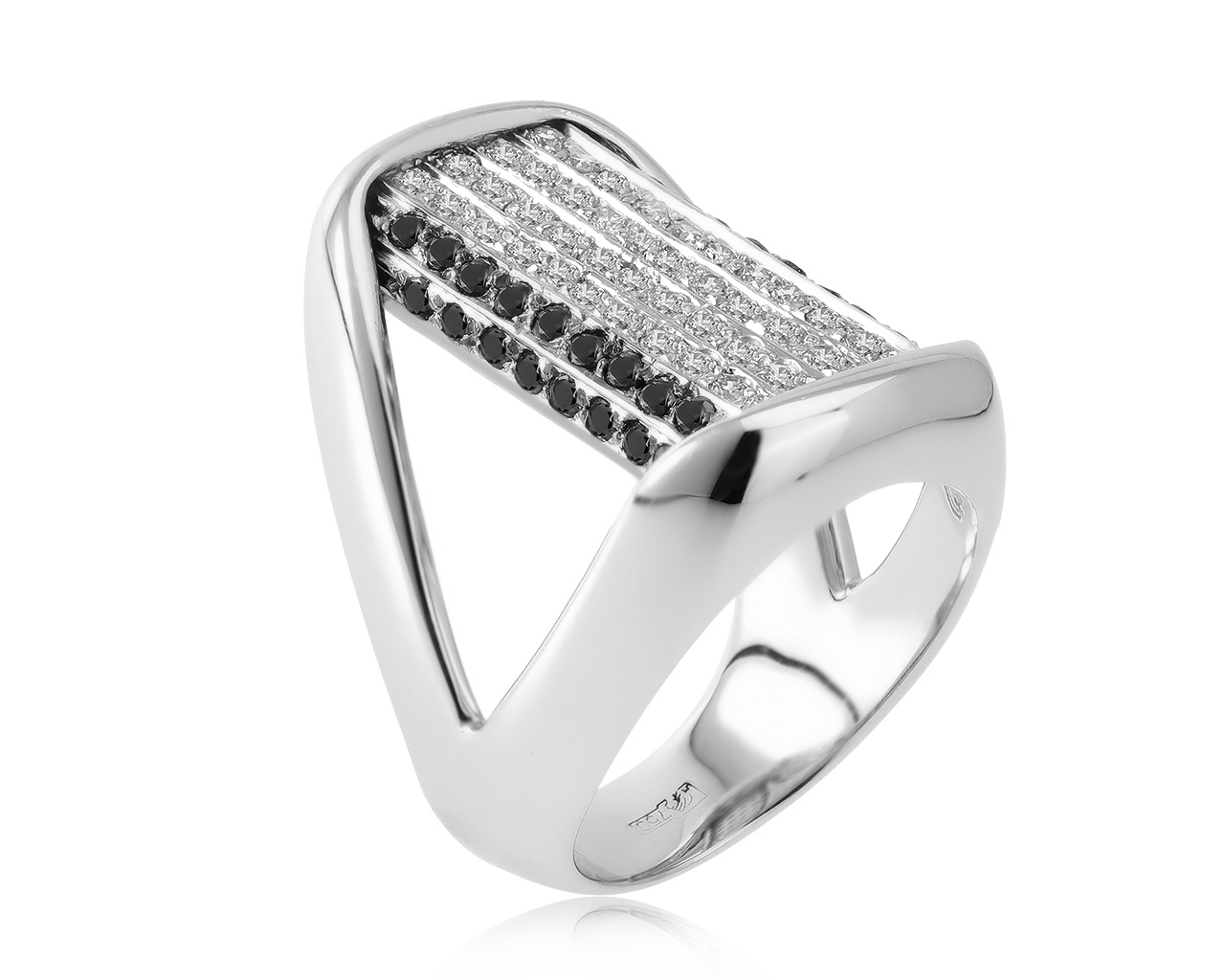 Оригинальное золотое кольцо с бриллиантами 1.49ct Gavello 121220/1