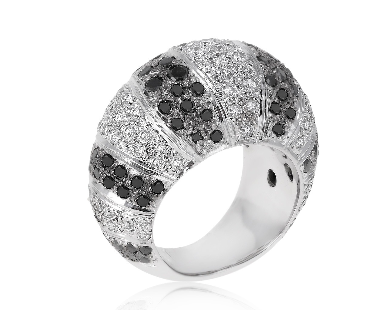 Потрясающее золотое кольцо с бриллиантами 2.91ct 071120/4