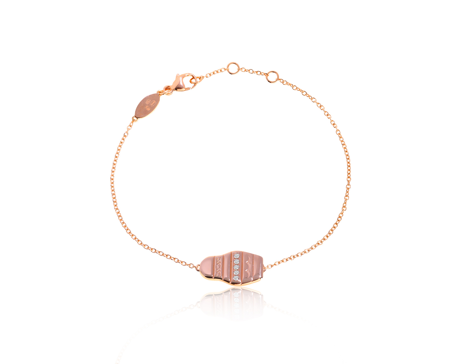 Оригинальный золотой браслет Korloff Jolie Poupee 070625/3