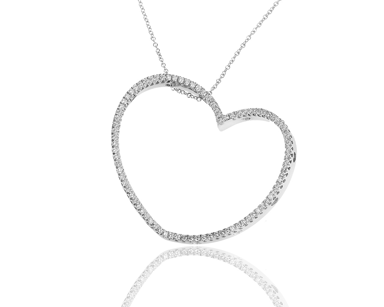 Оригинальный золотой кулон с бриллиантами 1.30ct Pasquale Bruni 070819/1