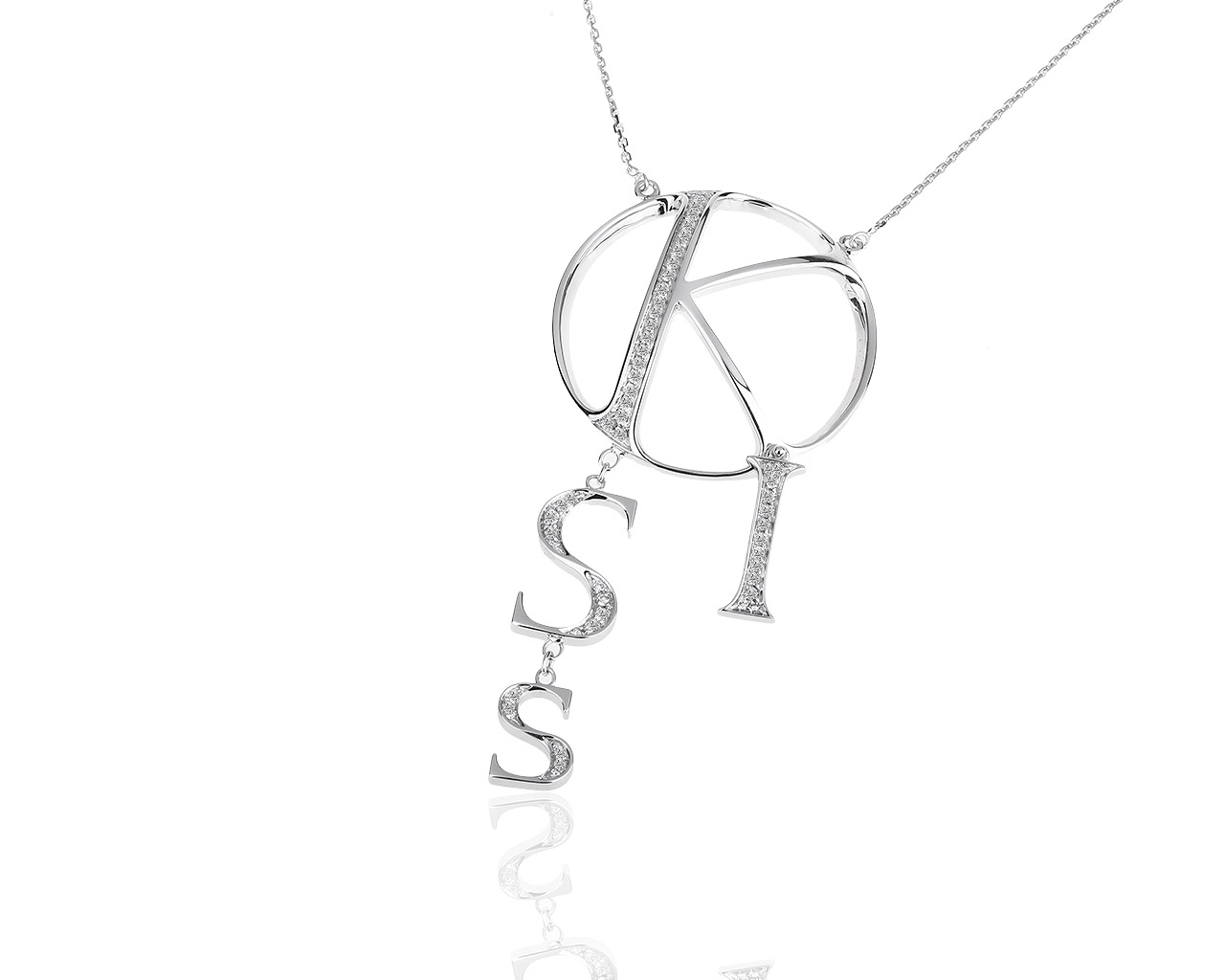 Золотое колье с бриллиантами 0.50ct Giorgio Visconti 271018/1