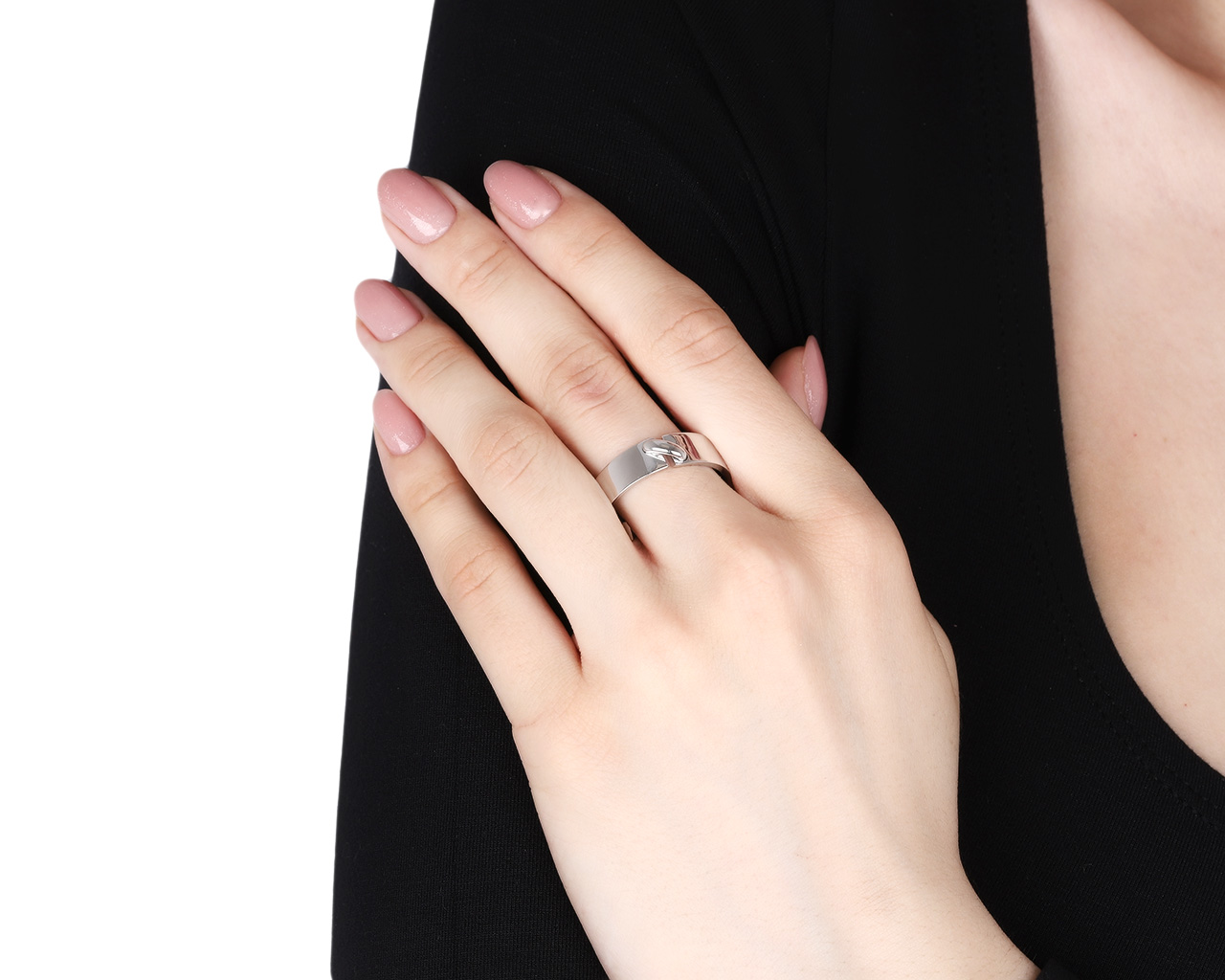 Оригинальное золотое кольцо Chaumet Liens