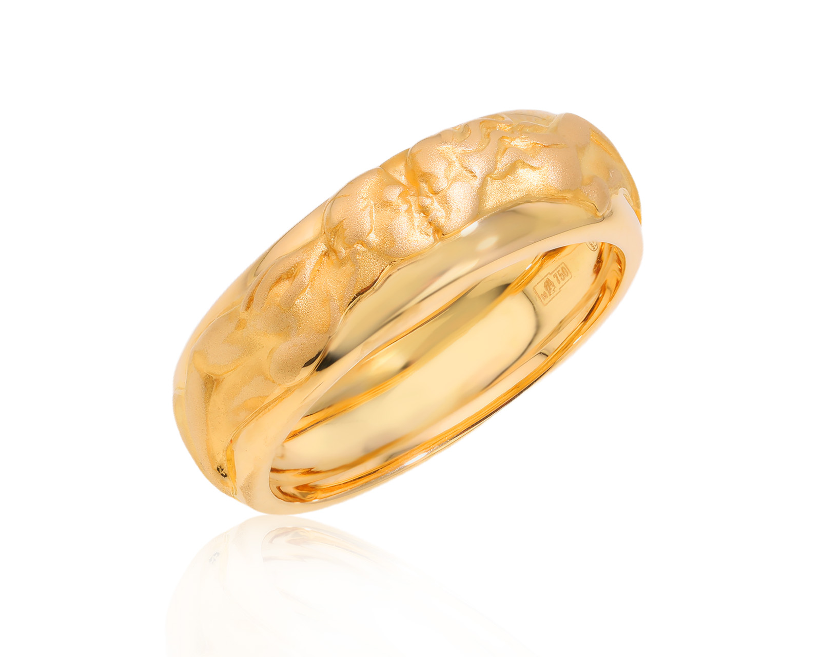 Оригинальное золотое кольцо Carrera y Carrera Promesa 030725/3