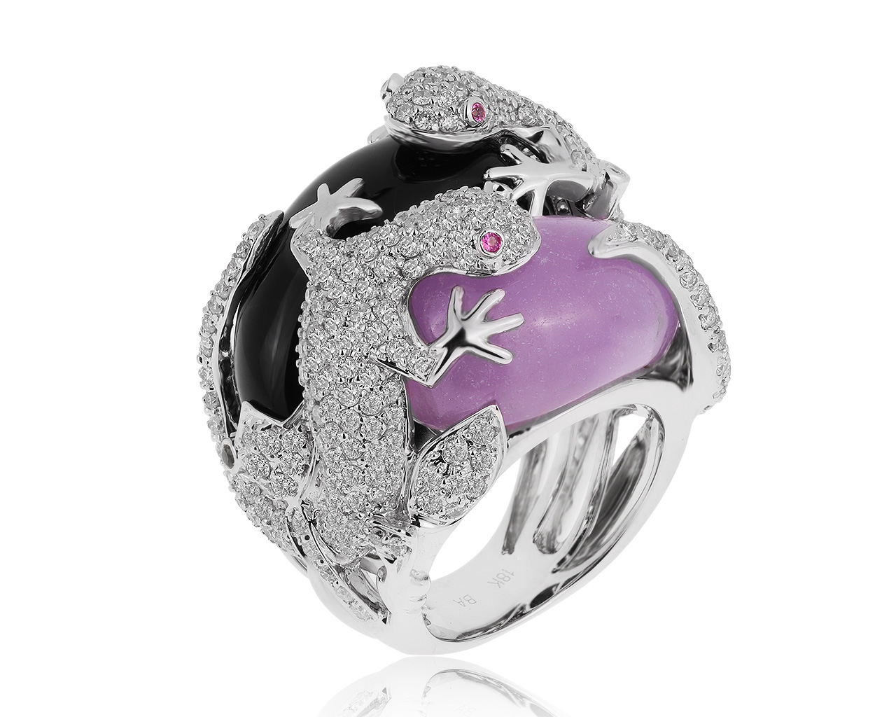 Изумительное золотое кольцо с халцедоном 19.17ct 190820/3