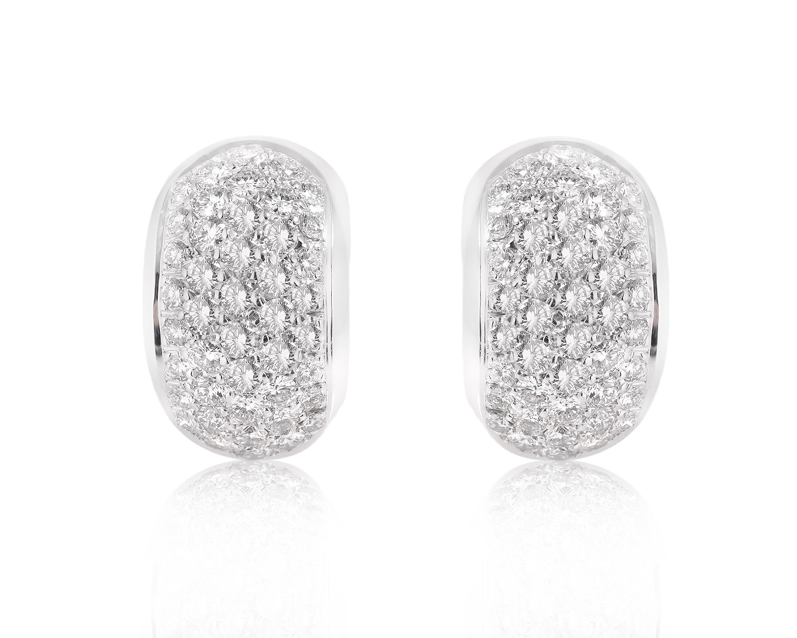 Золотые серьги с бриллиантами 2.00ct 050625/3