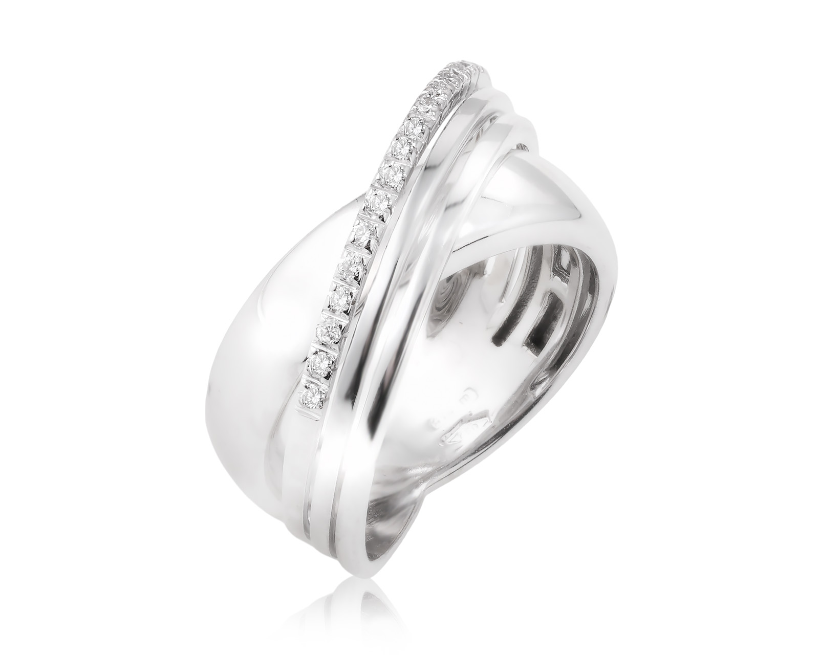 Оригинальное золотое кольцо F. B. Gioielli 181223/4