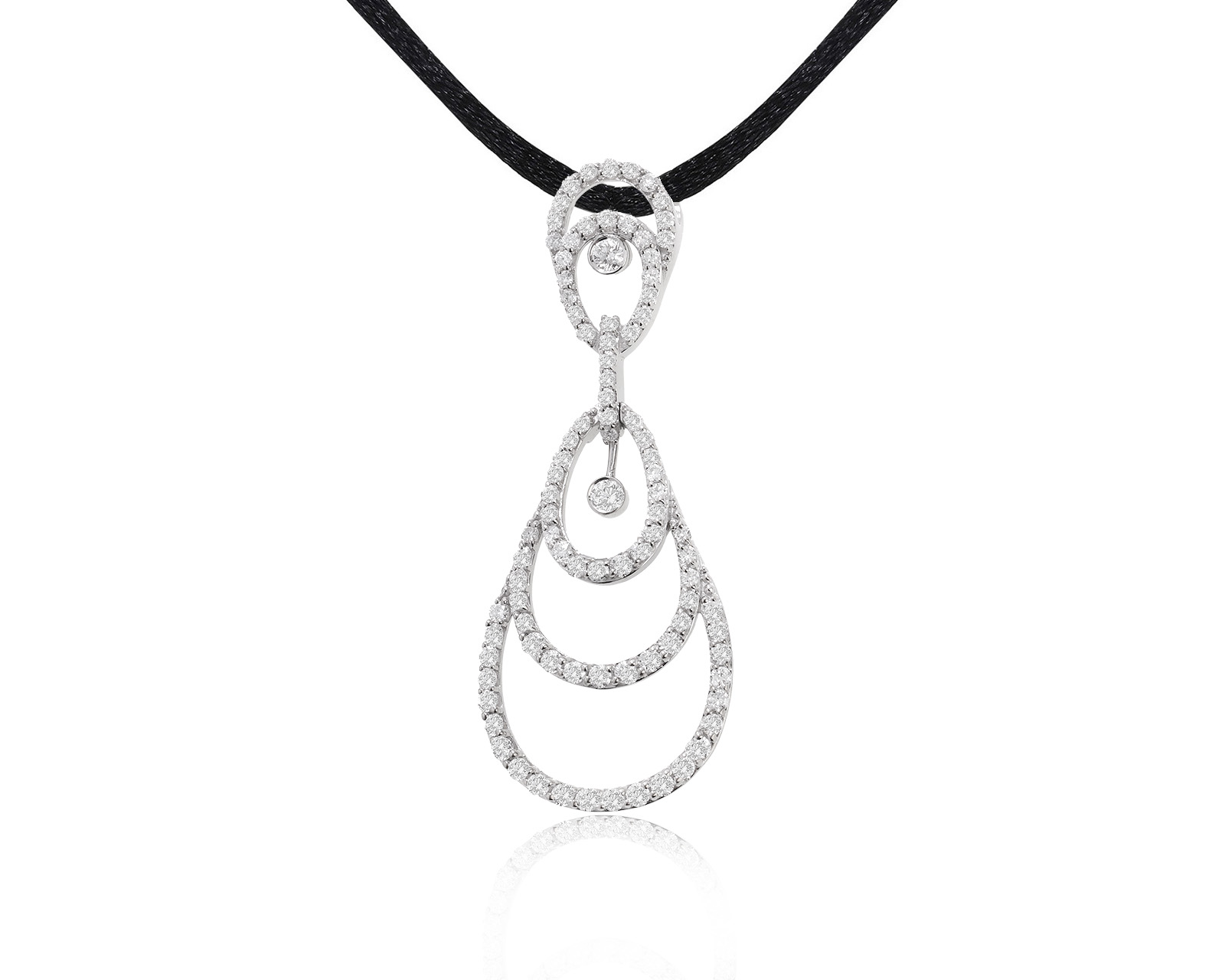 Золотой кулон с бриллиантами 1.18ct 110324/3