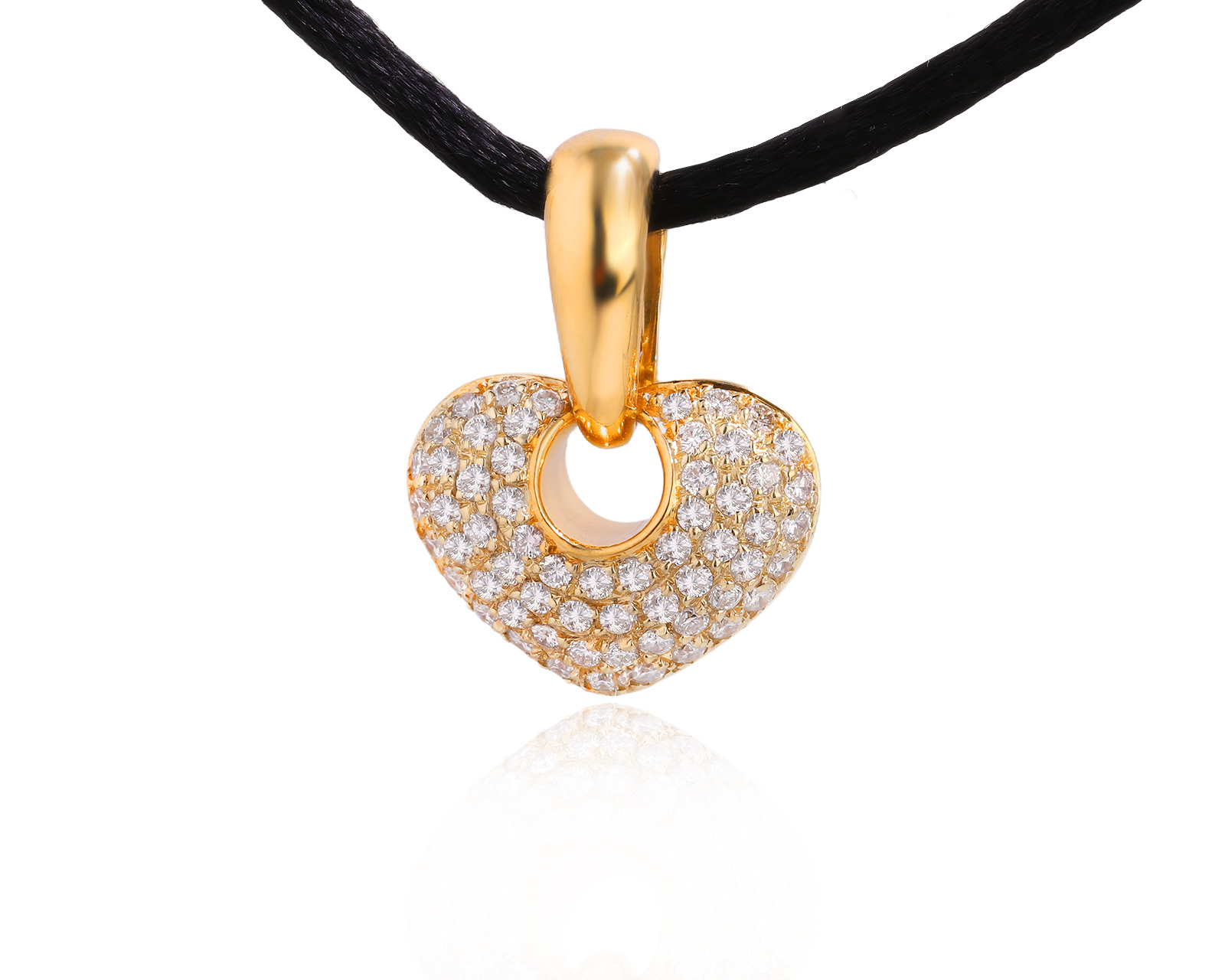 Оригинальный золотой кулон с бриллиантами 0.98ct Chimento 140825/13