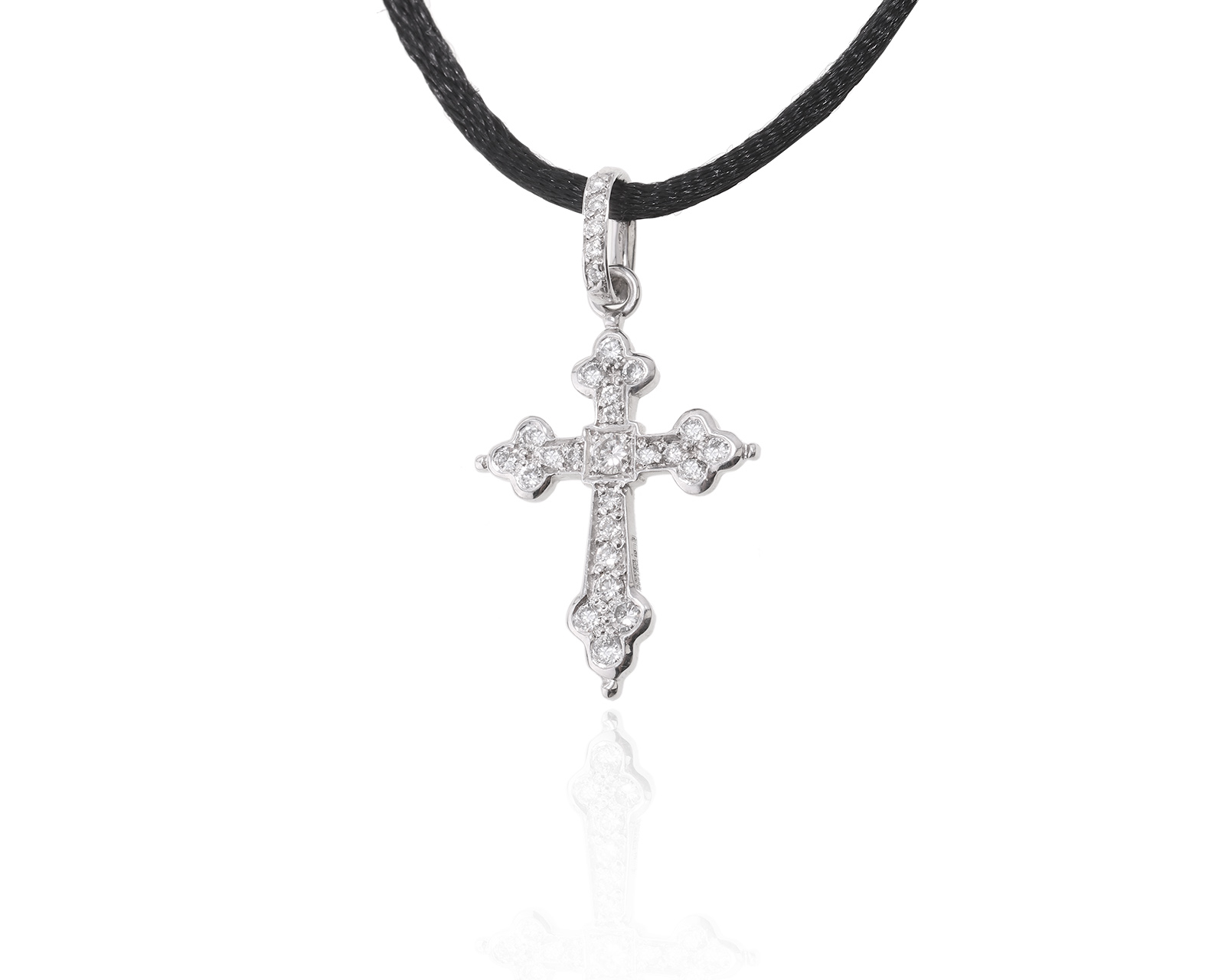 Оригинальный золотой кулон с бриллиантами 0.68ct Loree Rodkin Mini Gothic 030524/16