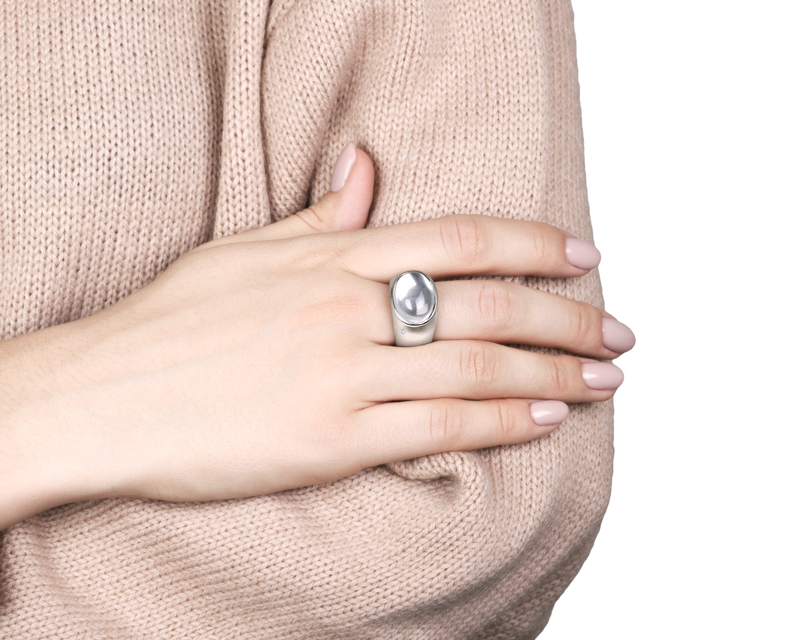 Оригинальное золотое кольцо с кварцем 8.00ct H.Stern Justine