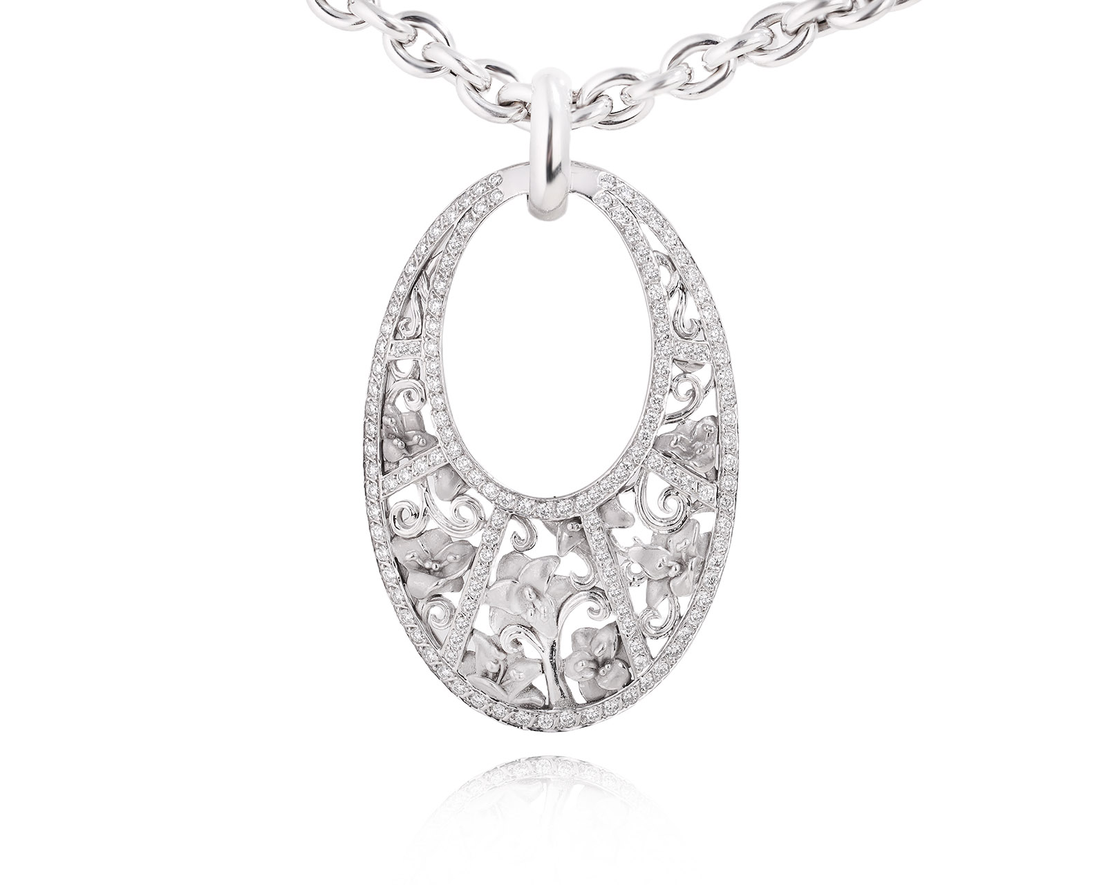 Оригинальный золотой кулон Carrera y Carrera Jazmin 990239/1