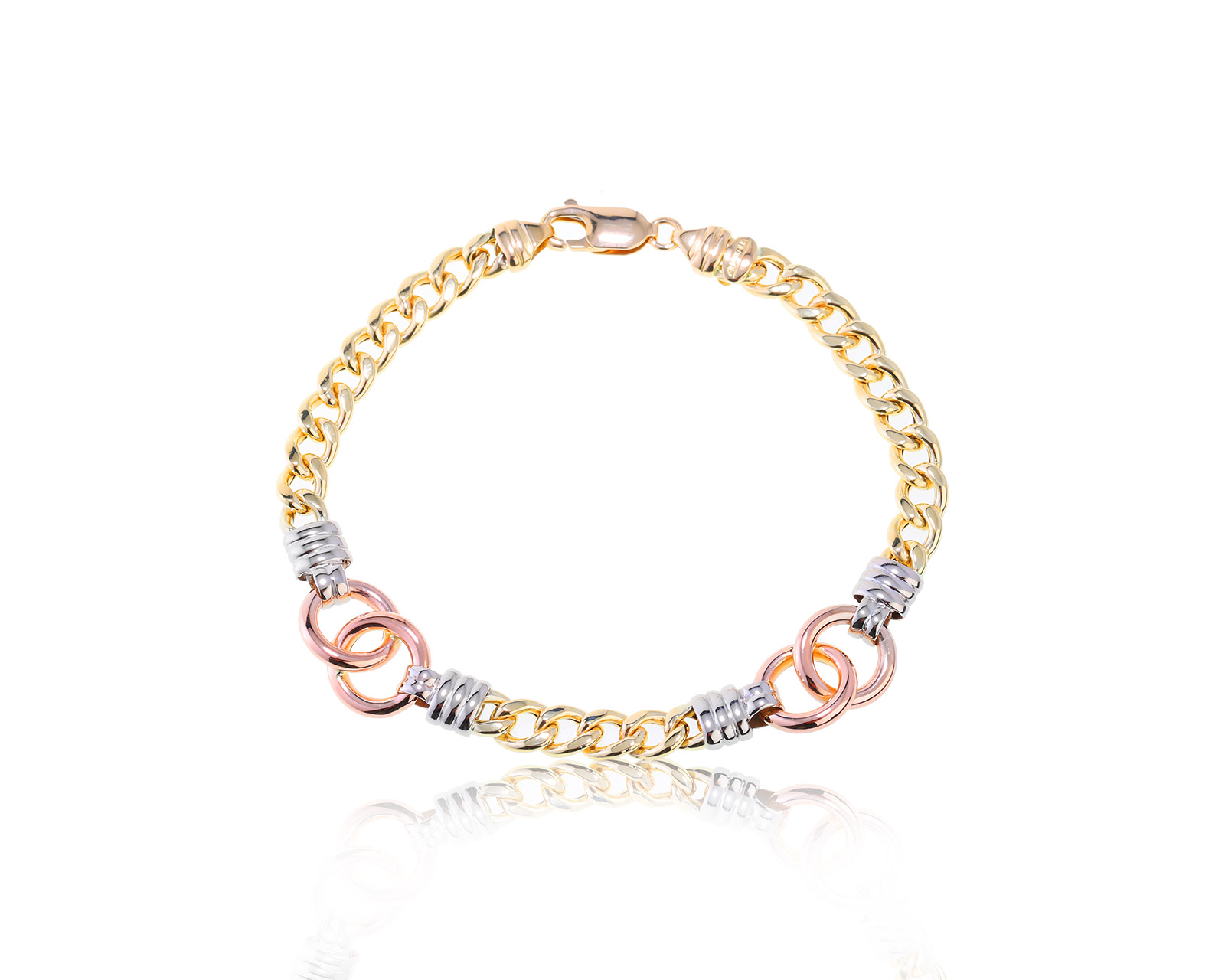 Оригинальный золотой браслет Auritalia 070623/11