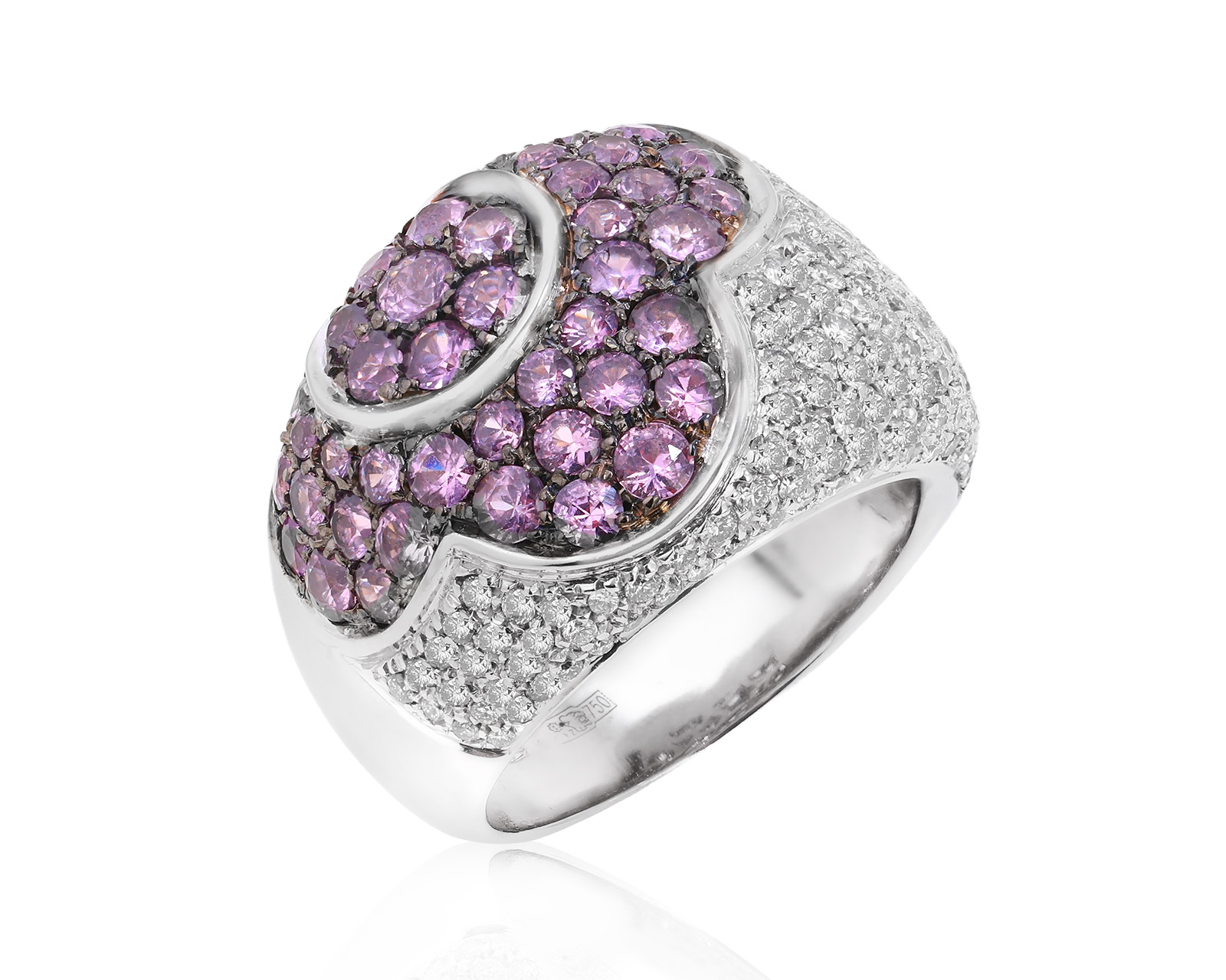 Оригинальное золотое кольцо с сапфирами 2.10ct Pasquale Bruni 300725/3