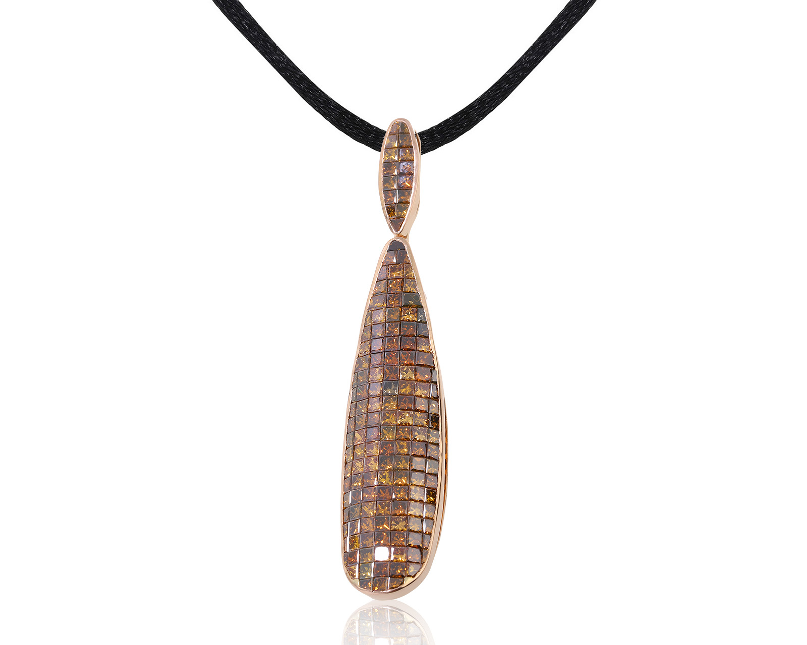 Завораживающий золотой кулон с бриллиантами 7.32ct 290722/9