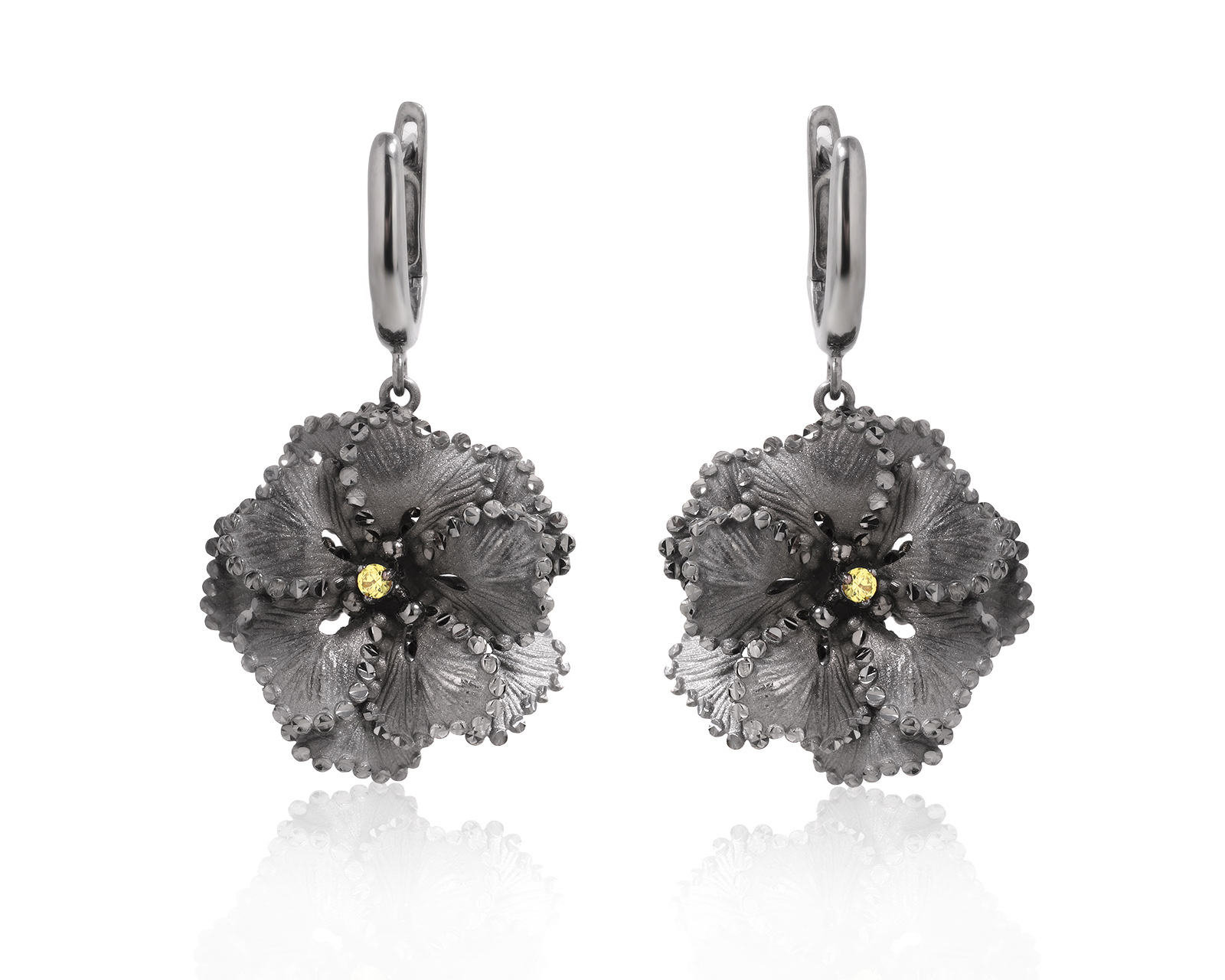 Оригинальные золотые серьги Roberto Bravo Soul Dance 160325/6