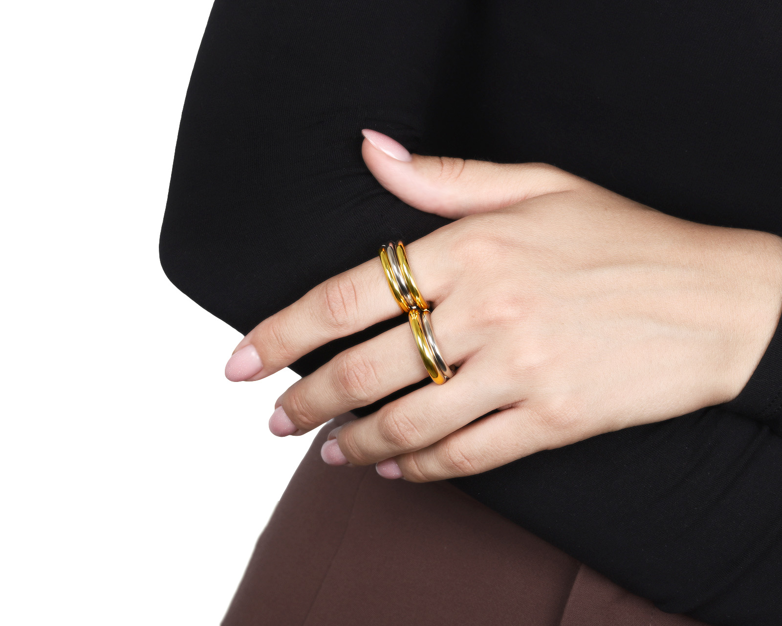 Оригинальное золотое кольцо Pomellato