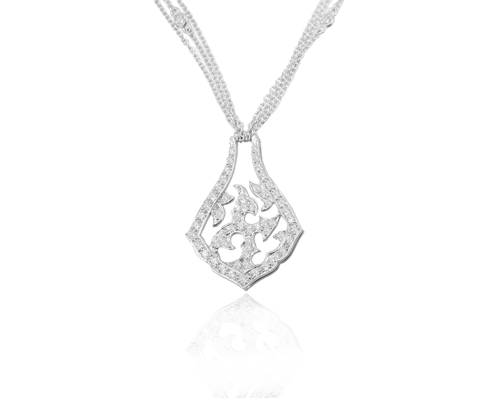 Оригинальное золотое колье c бриллиантами 0.97ct Stephen Webster 230124/8