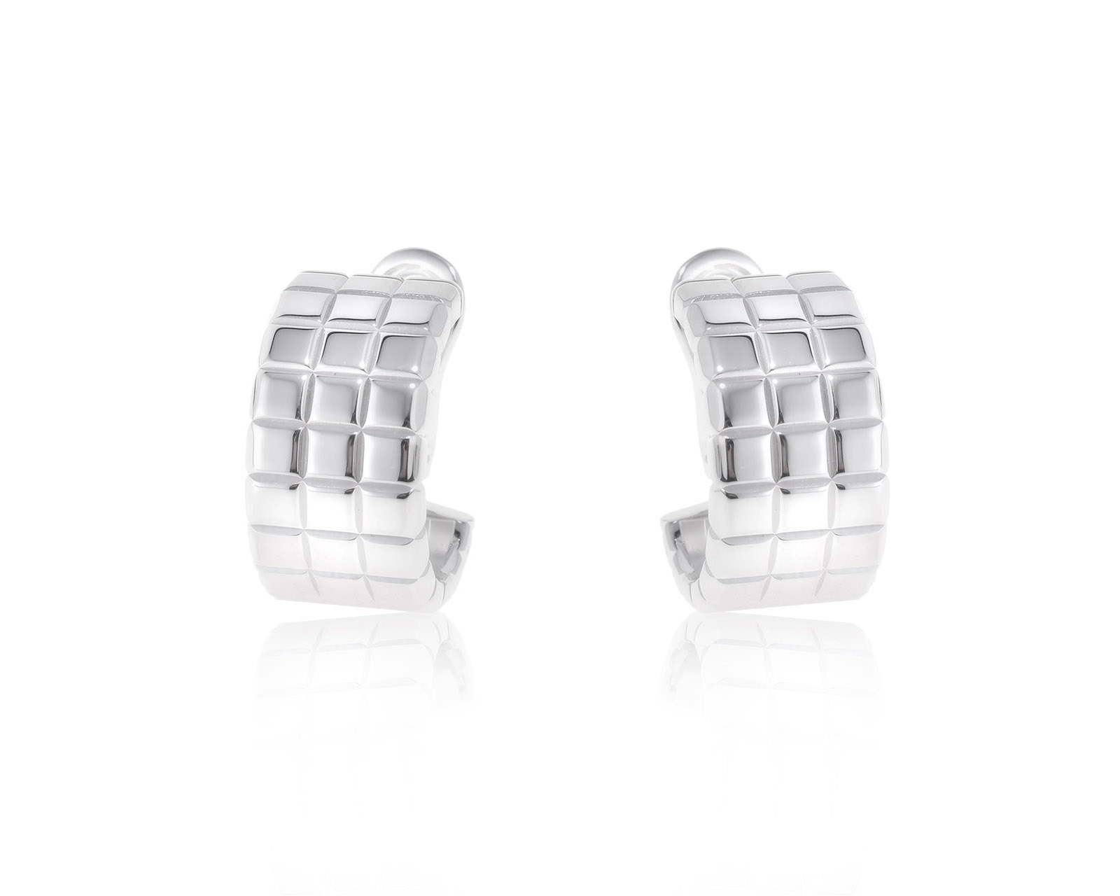 Оригинальные золотые серьги Chopard Ice Cube 211222/6