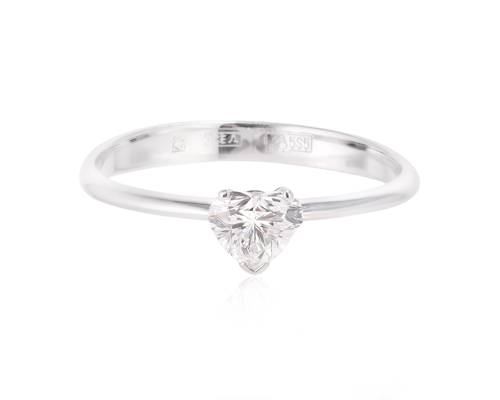 Оригинальное золотое кольцо с бриллиантом 0.49ct Constantin Artmayer 011225/КМ247