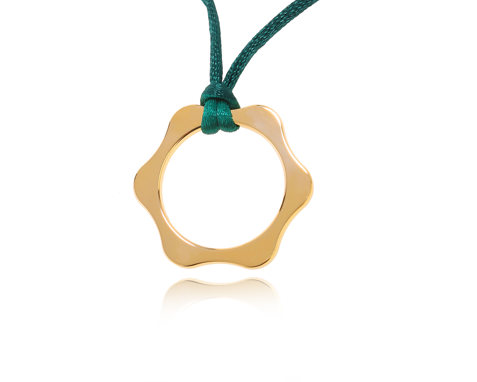 Оригинальный золотой кулон Montblanc Star 011023/8