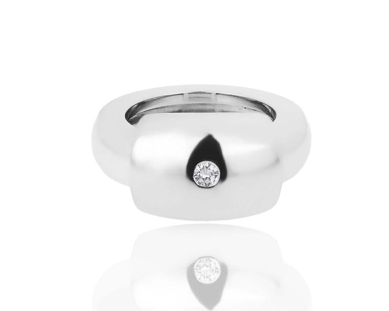 Оригинальное золотое кольцо с бриллиантом Piaget Dancer 250219/7