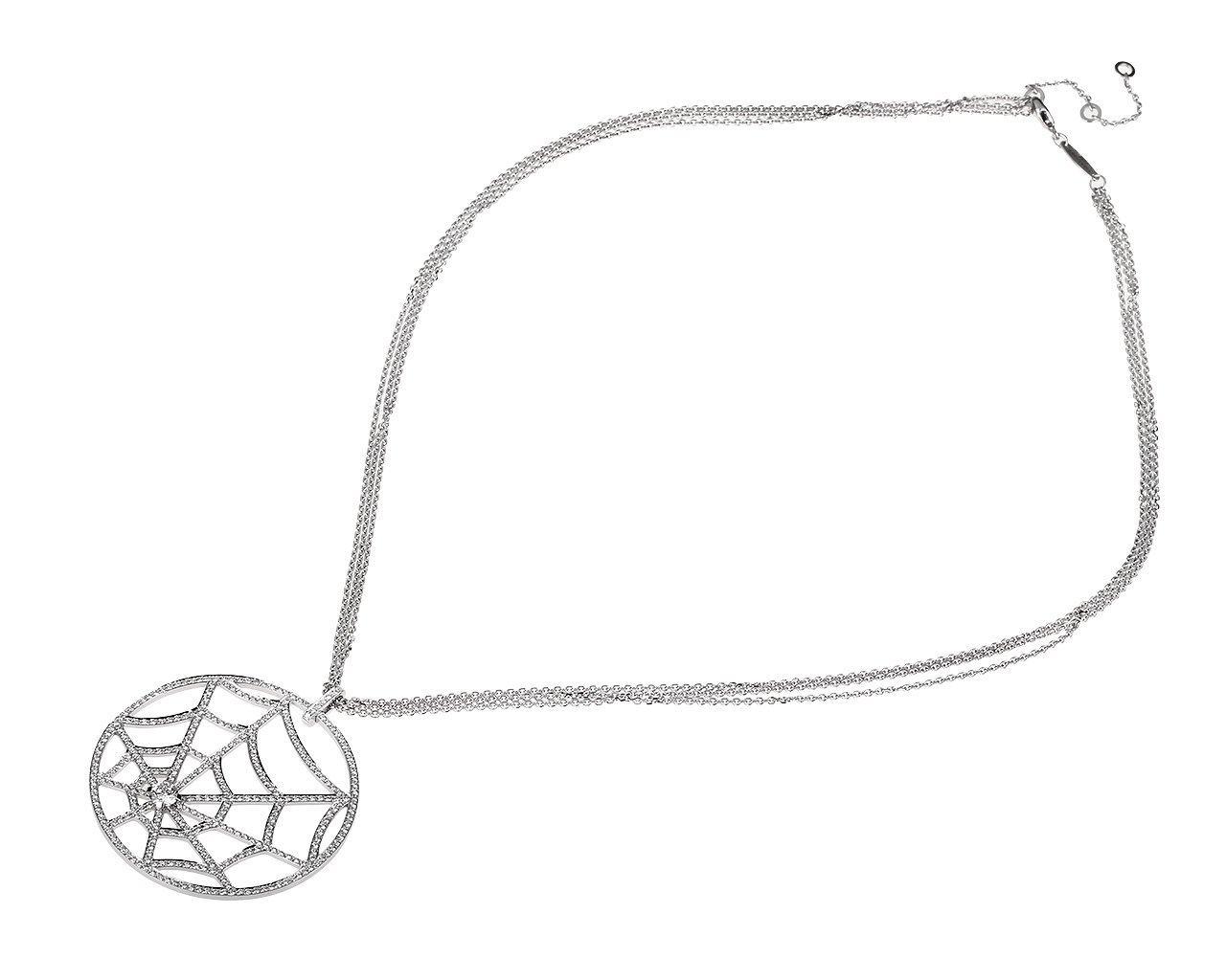 Золотое колье с бриллиантами 2.52ct Chaumet Attrape Moi