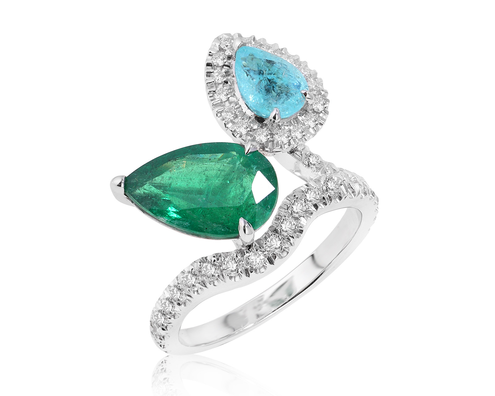 Золотое кольцо с изумрудом Замбия 2.32ct Evgeny Matveev 130225/Б96