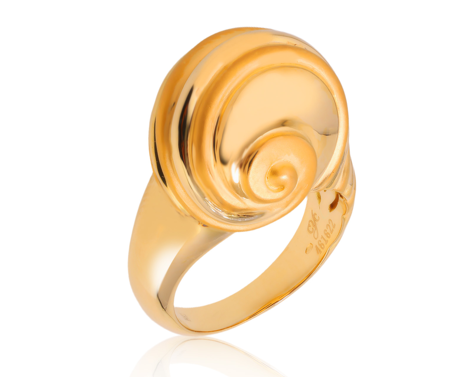 Оригинальное золотое кольцо Carrera y Carrera Mediterraneo Atenea 290325/6