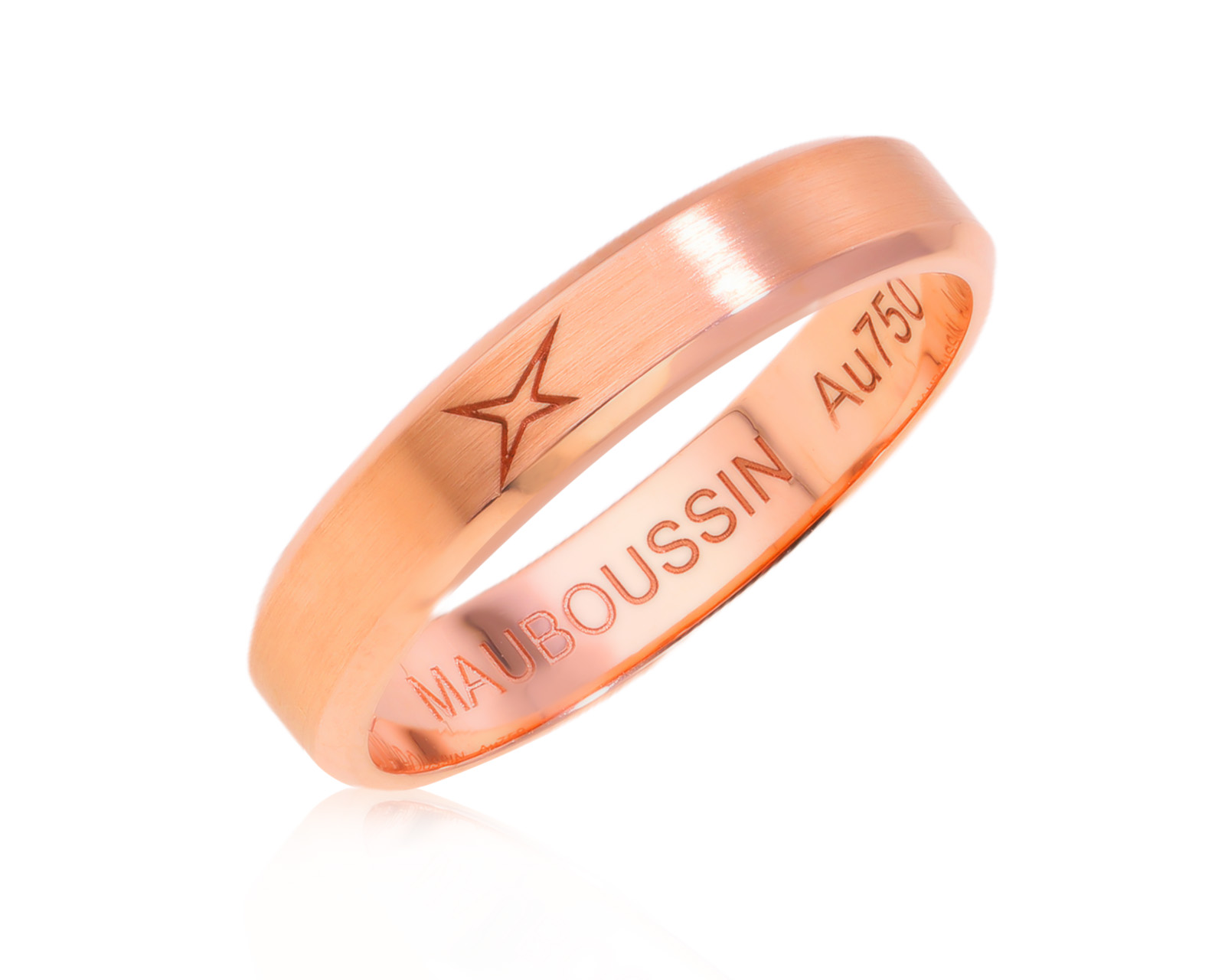 Оригинальное золотое кольцо Mauboussin Alliance Fidèle Mon Amour 290625/4