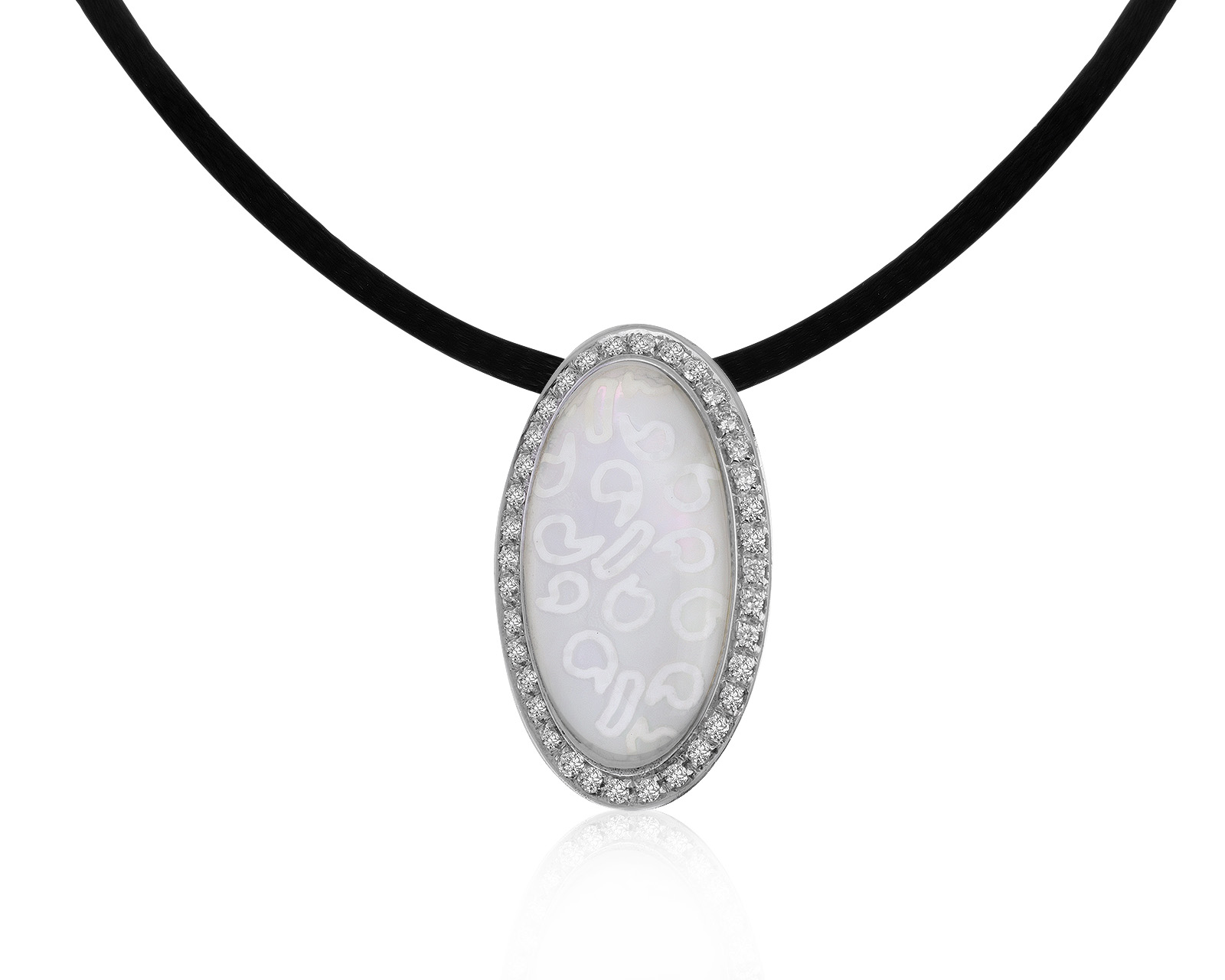 Оригинальный золотой кулон с бриллиантами 0.30ct Korloff 110721/3