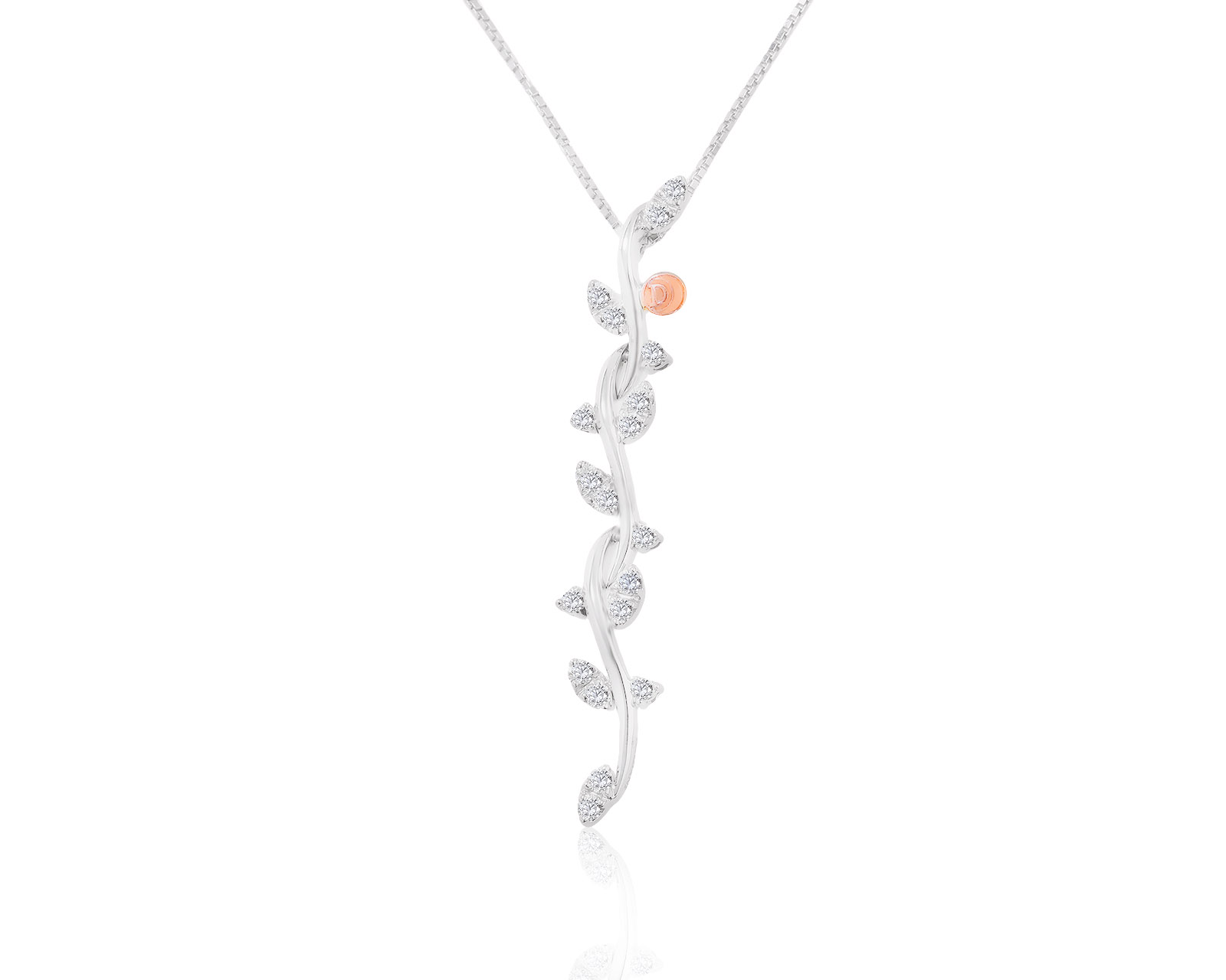 Оригинальное золотое колье с бриллиантами 0.58ct Damiani 080722/8