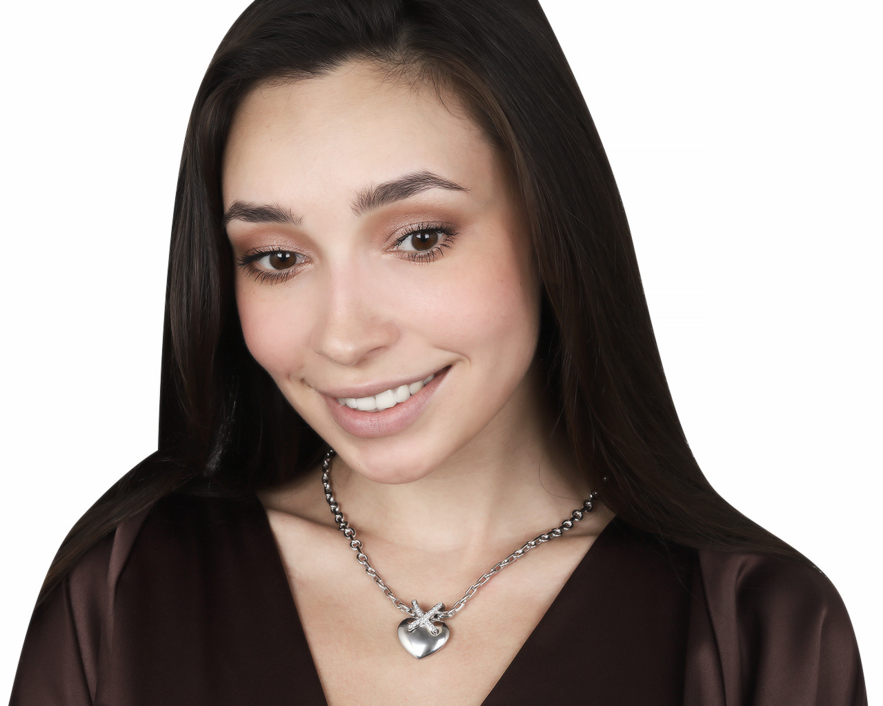 Оригинальный золотой кулон с бриллиантами 0.33ct Chaumet Liens