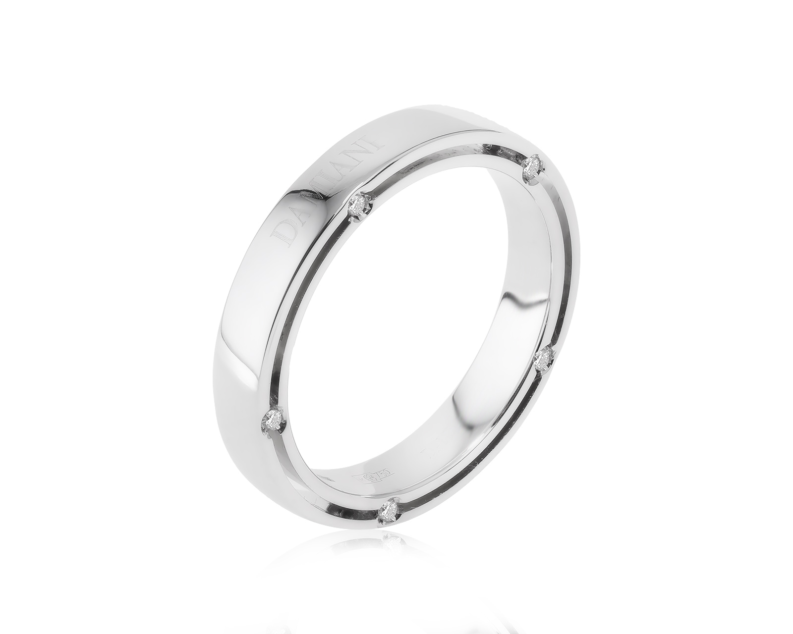 Оригинальное золотое кольцо Damiani D.Side 010823/19