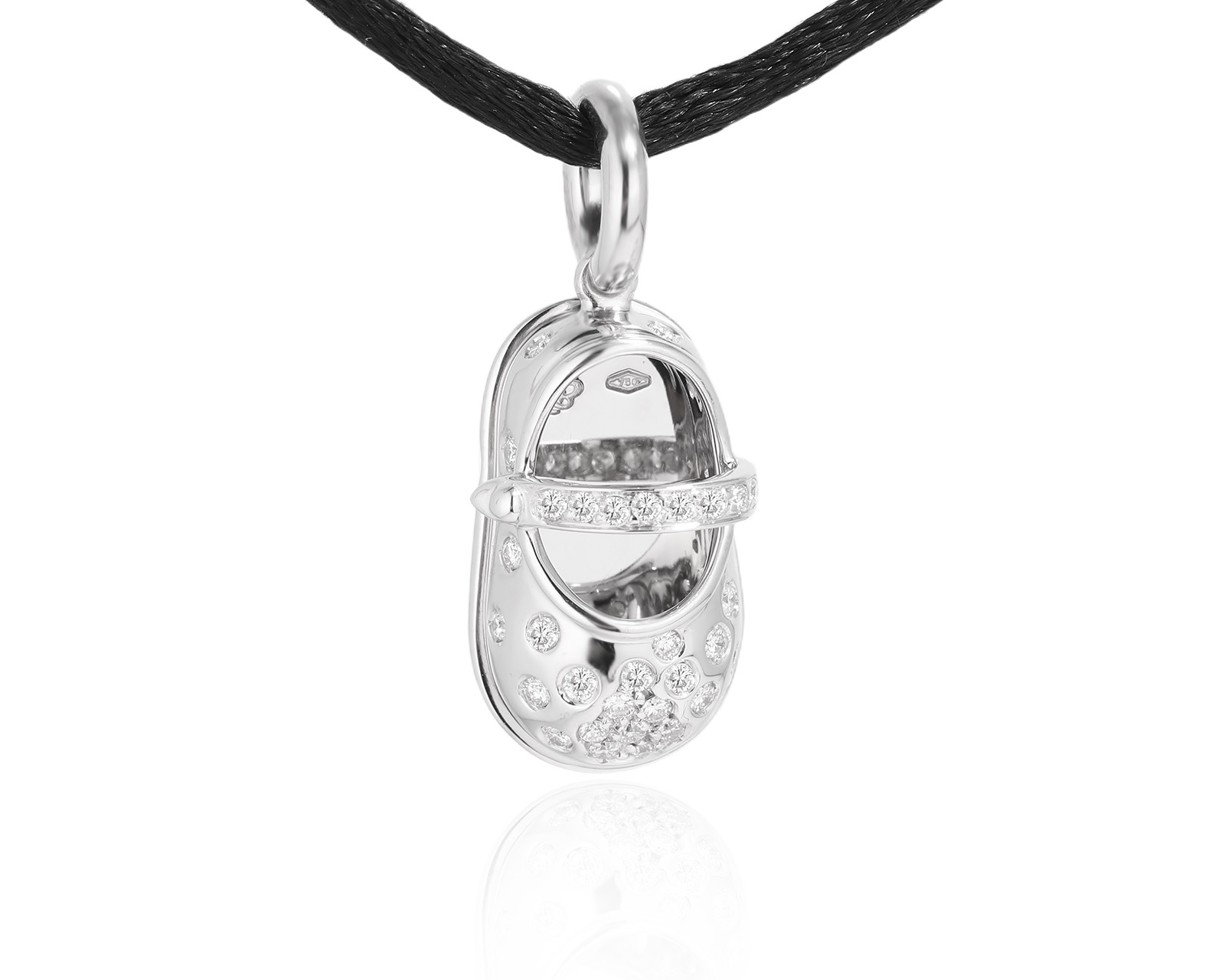 Оригинальный золотой кулон с бриллиантами 0.32ct Aaron Basha 070725/8