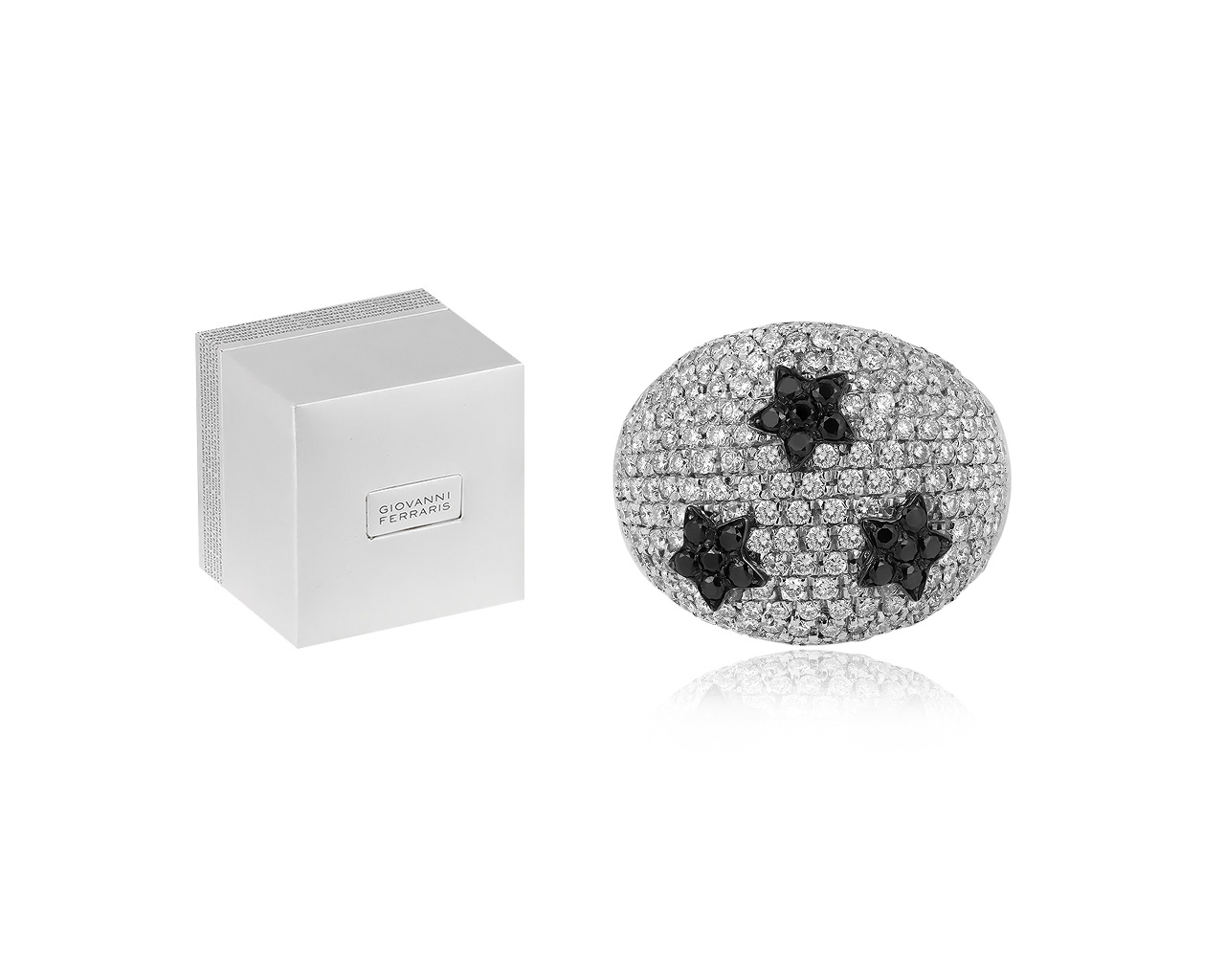 Оригинальное золотое кольцо с бриллиантами 2.00ct Giovanni Ferraris