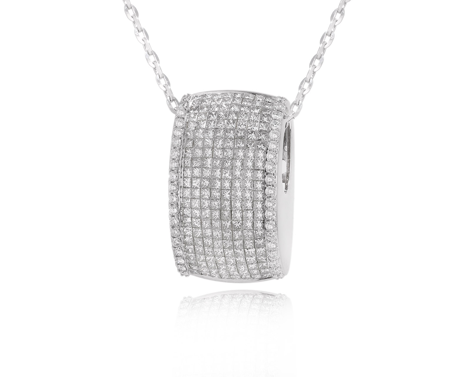 Оригинальный золотой кулон с бриллиантами 4.33ct WCJ 131224/7