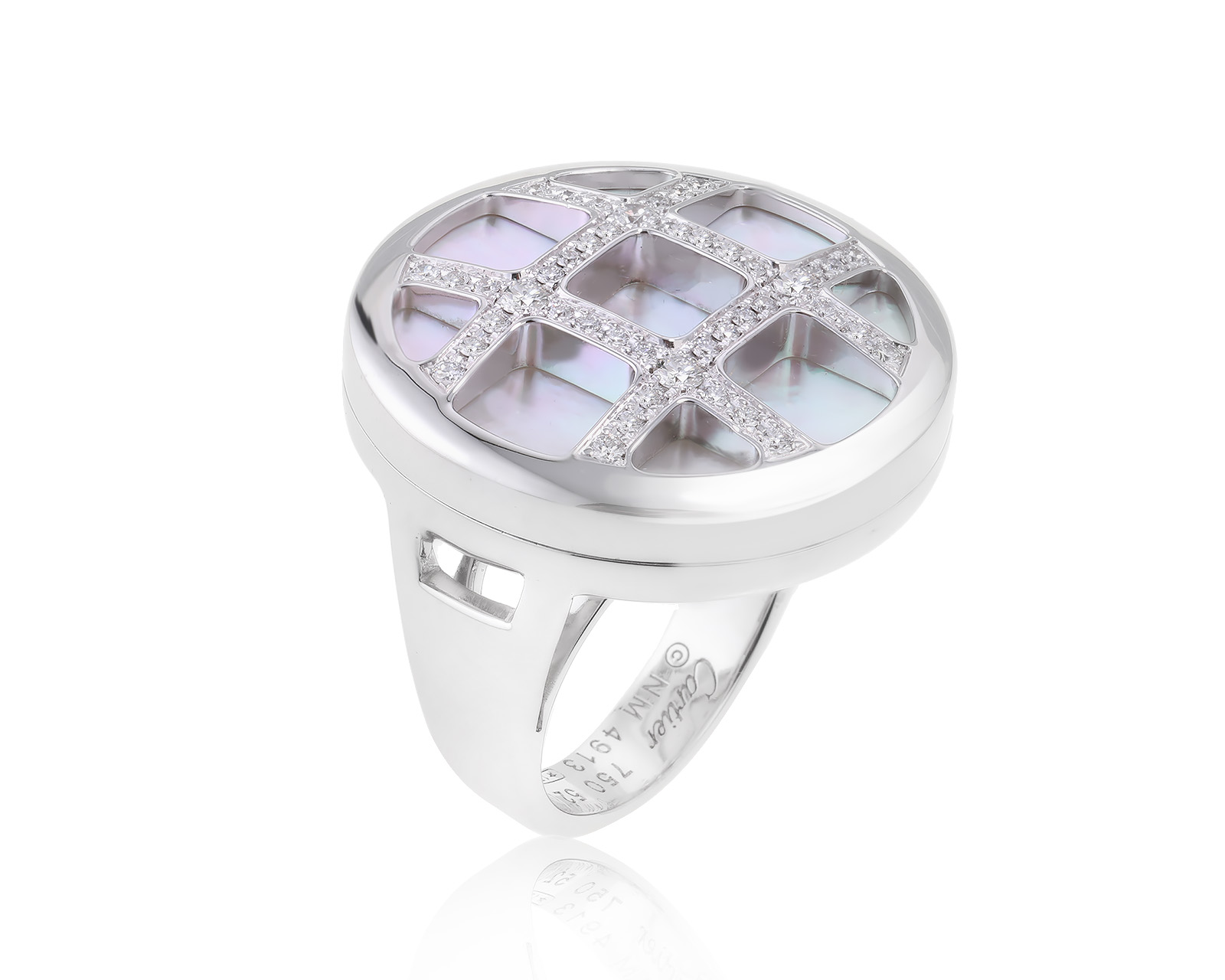 Оригинальное золотое кольцо c бриллиантами 0.40ct Cartier Pasha 200523/6