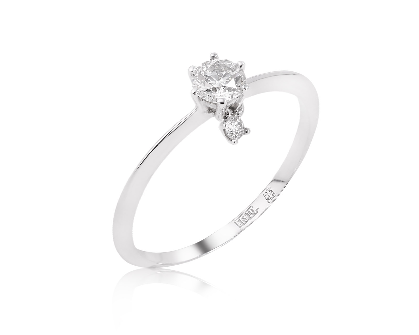 Оригинальное золотое кольцо с бриллиантами 0.29ct Constantin Artmayer