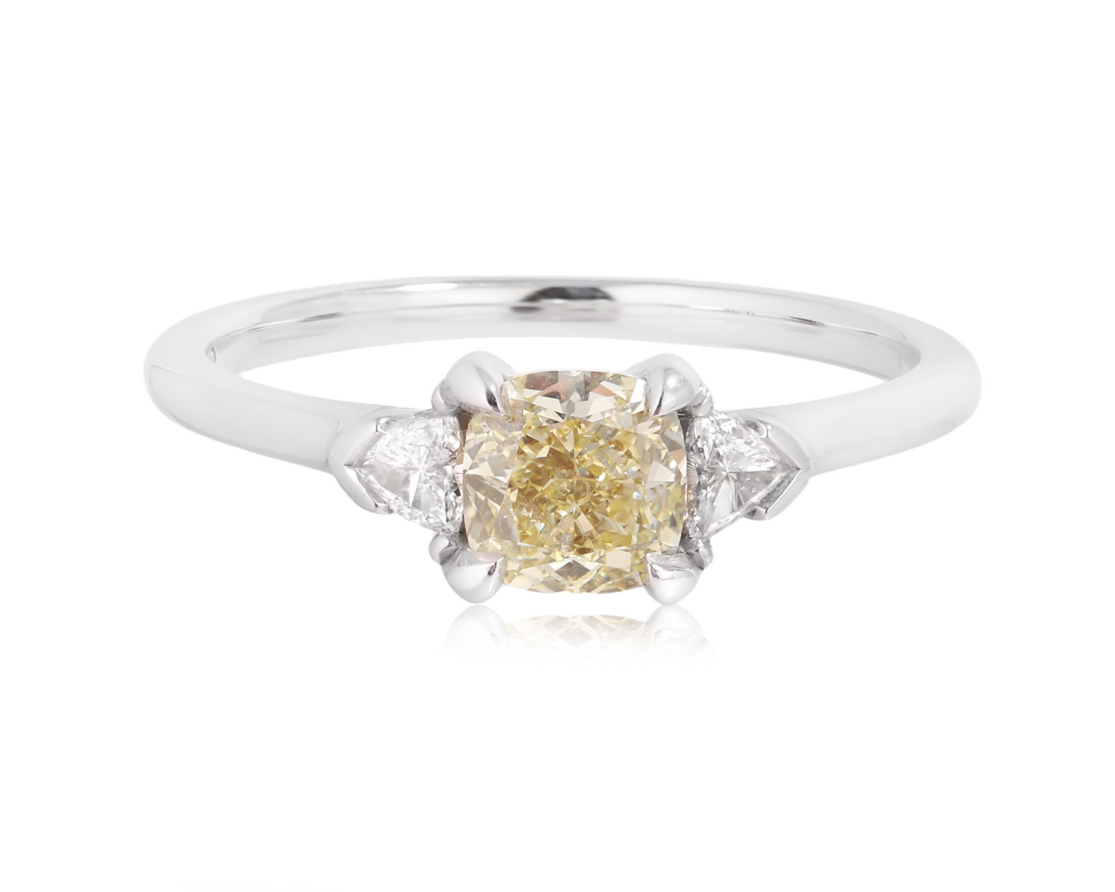 Золотое кольцо с бриллиантами 1.04ct 050925/4