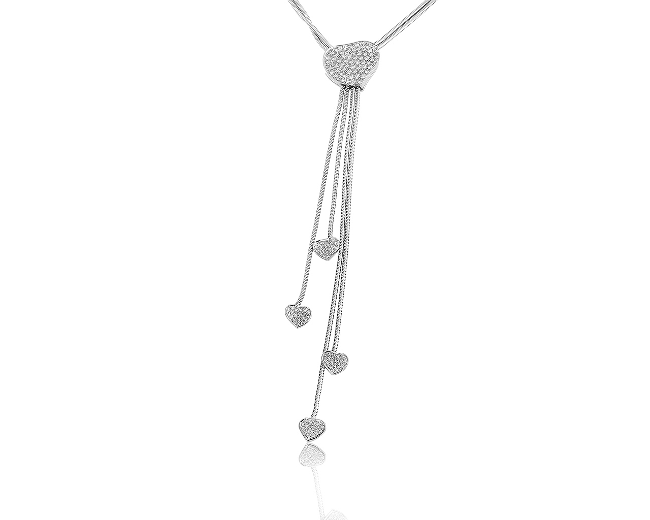 Царское золотое колье с бриллиантами 2.10ct 100919/8