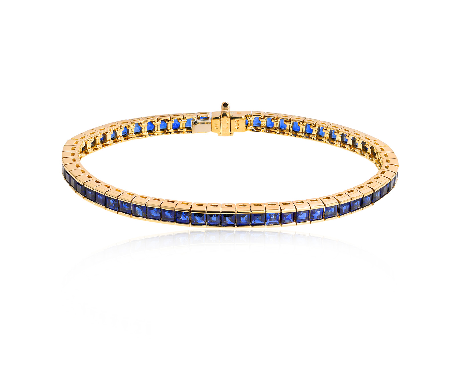 Золотой браслет с сапфирами 9.84ct 990172/1