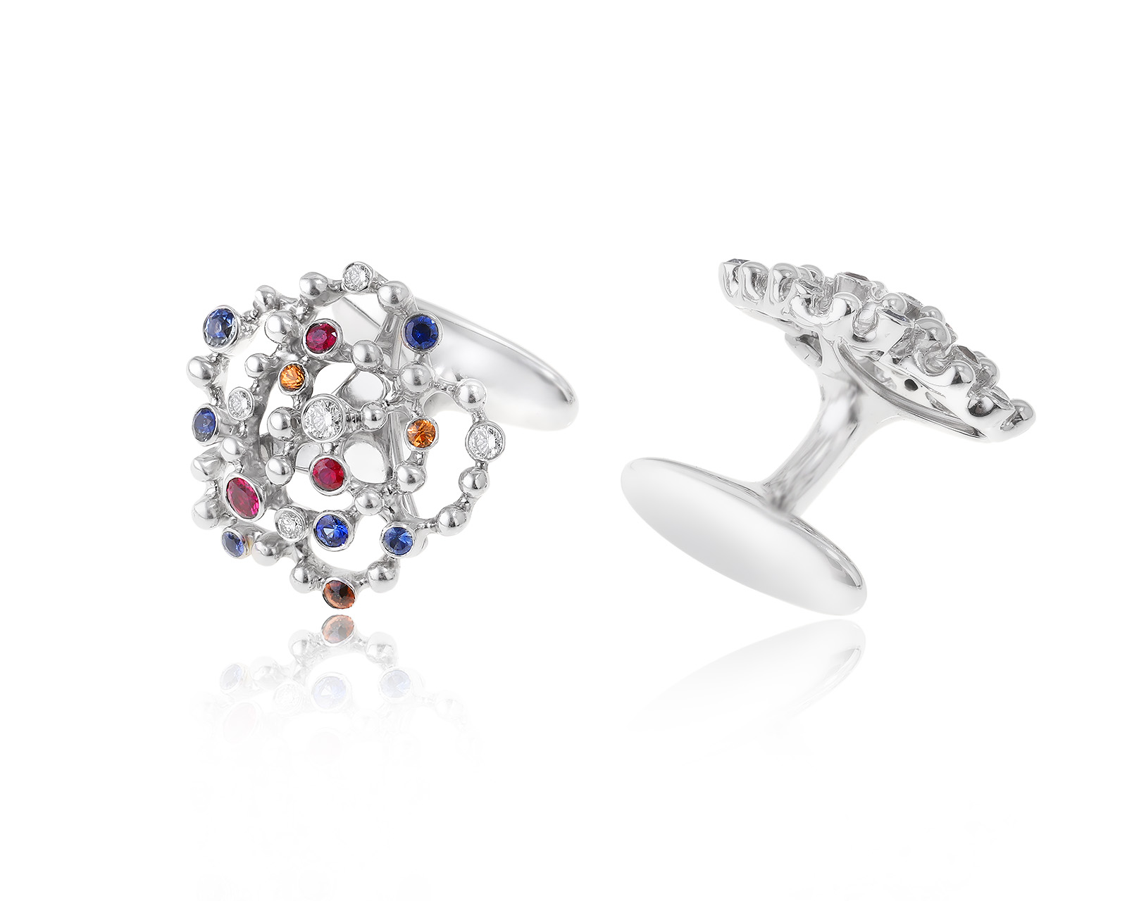 Оригинальные золотые запонки Jewellery Theatre