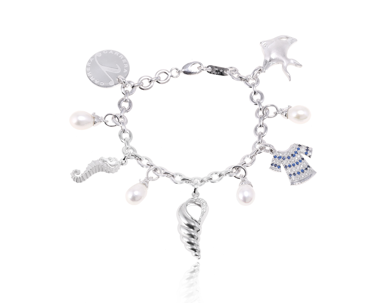 Оригинальный золотой браслет Carrera y Carrera Sea Collection 091124/15